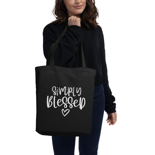 Simply Blessed Eco Tote Bag - DRESS FOR THE KING