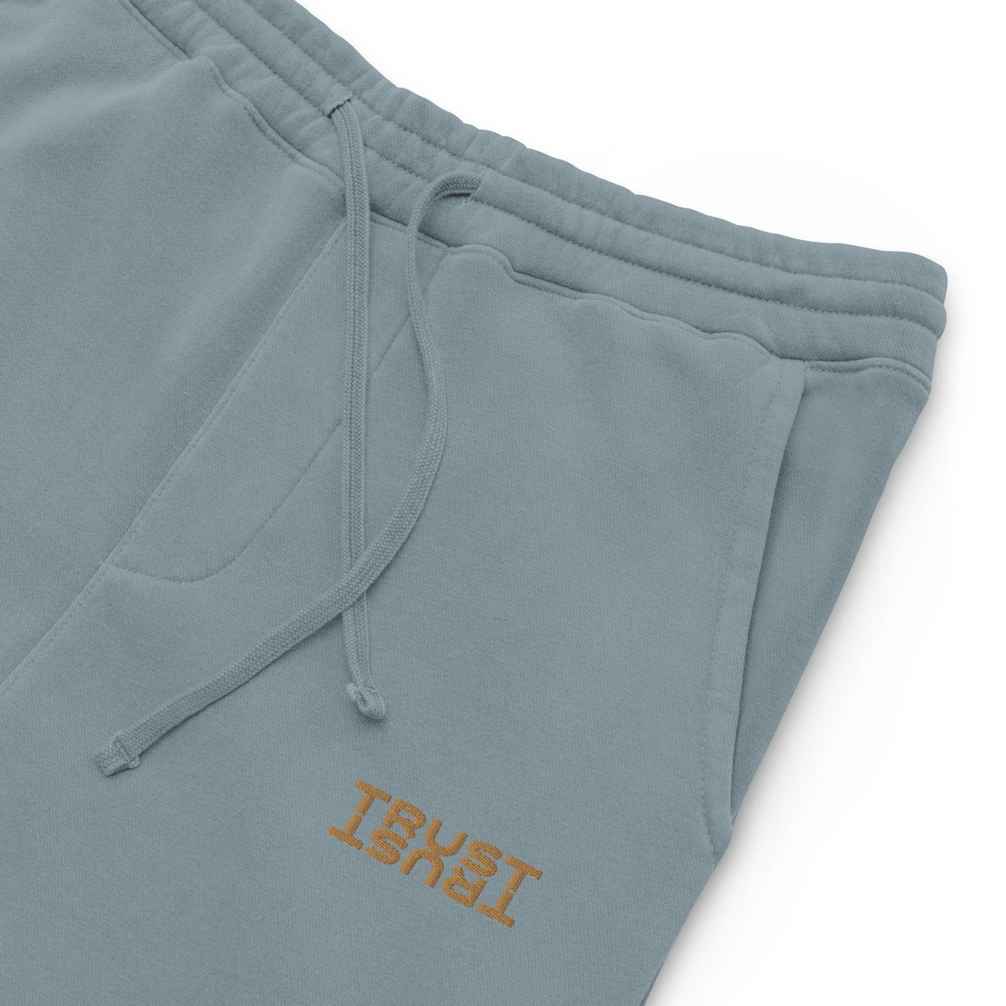 TRUST Unisex pigment-dyed sweatpants - DRESS FOR THE KING