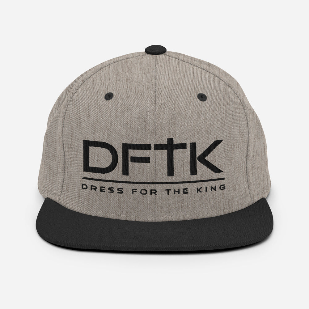 DFTK Snapback Hat - DRESS FOR THE KING