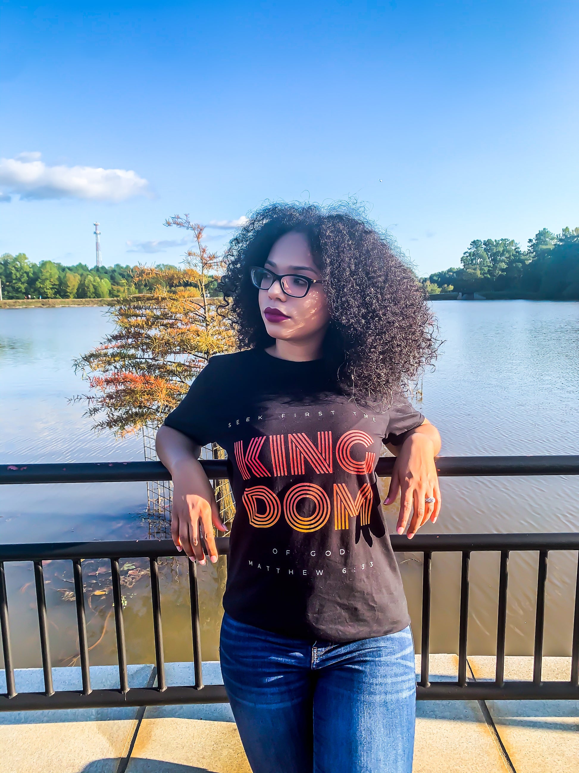 Seek First The Kingdom Short-Sleeve Unisex T-Shirt- - DRESS FOR THE KING