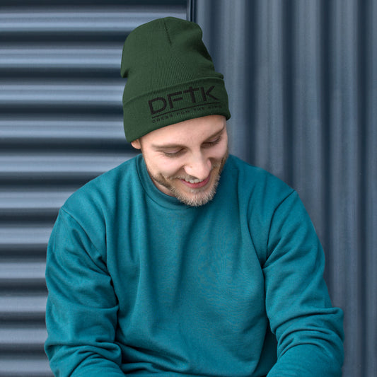 DFTK Embroidered Beanie - DRESS FOR THE KING