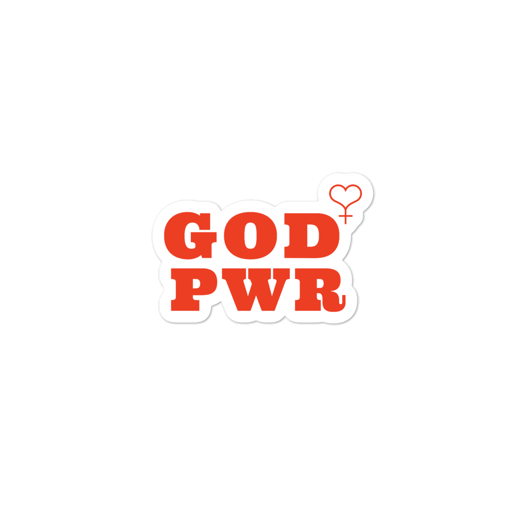 God Power Bubble-free sticker - DFTK Designs