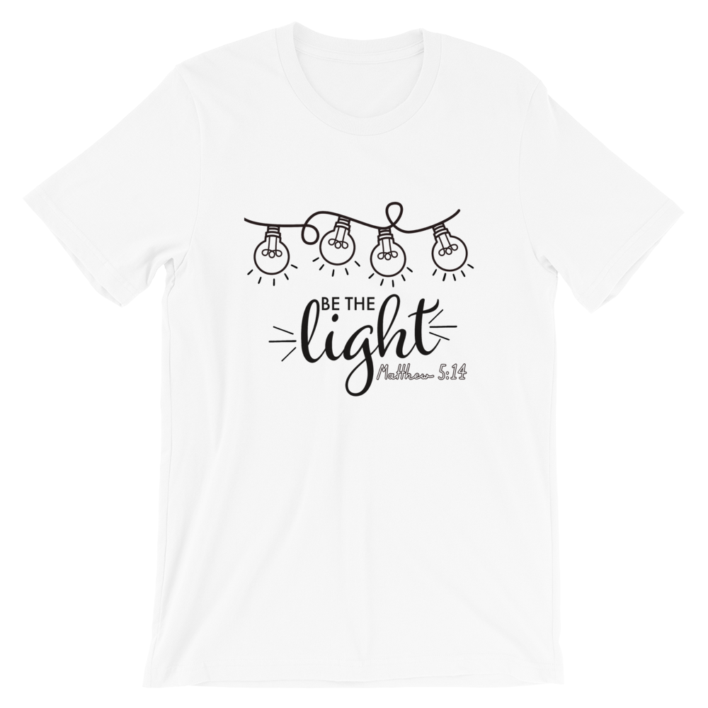 Be the Light Short-Sleeve Women T-Shirt - DFTK Designs