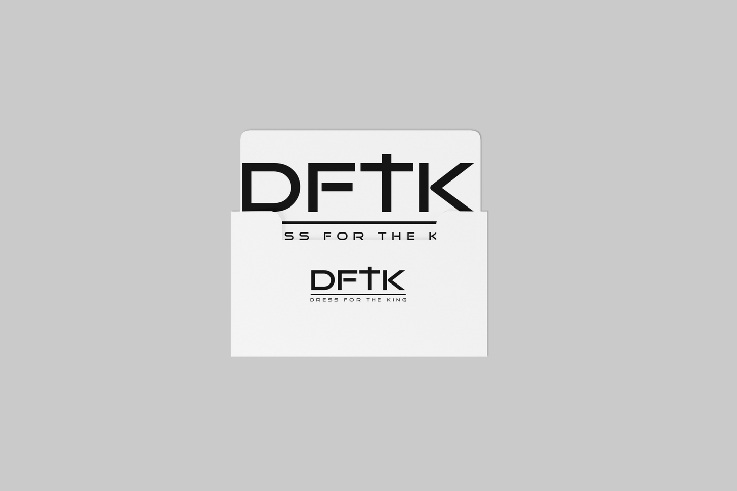 DFTK Gift Card - DRESS FOR THE KING