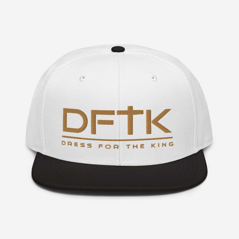 DFTK Logo Snapback Hat - DRESS FOR THE KING