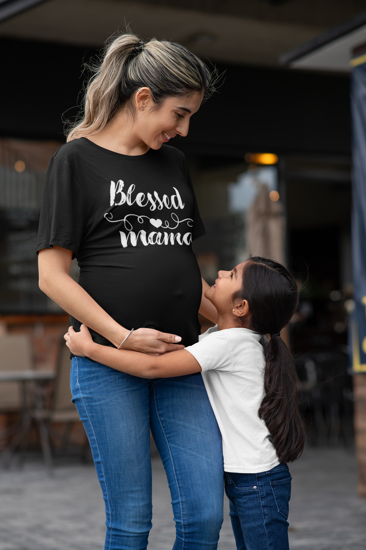Blessed Mama Women’s Flowy T-Shirt - DRESS FOR THE KING