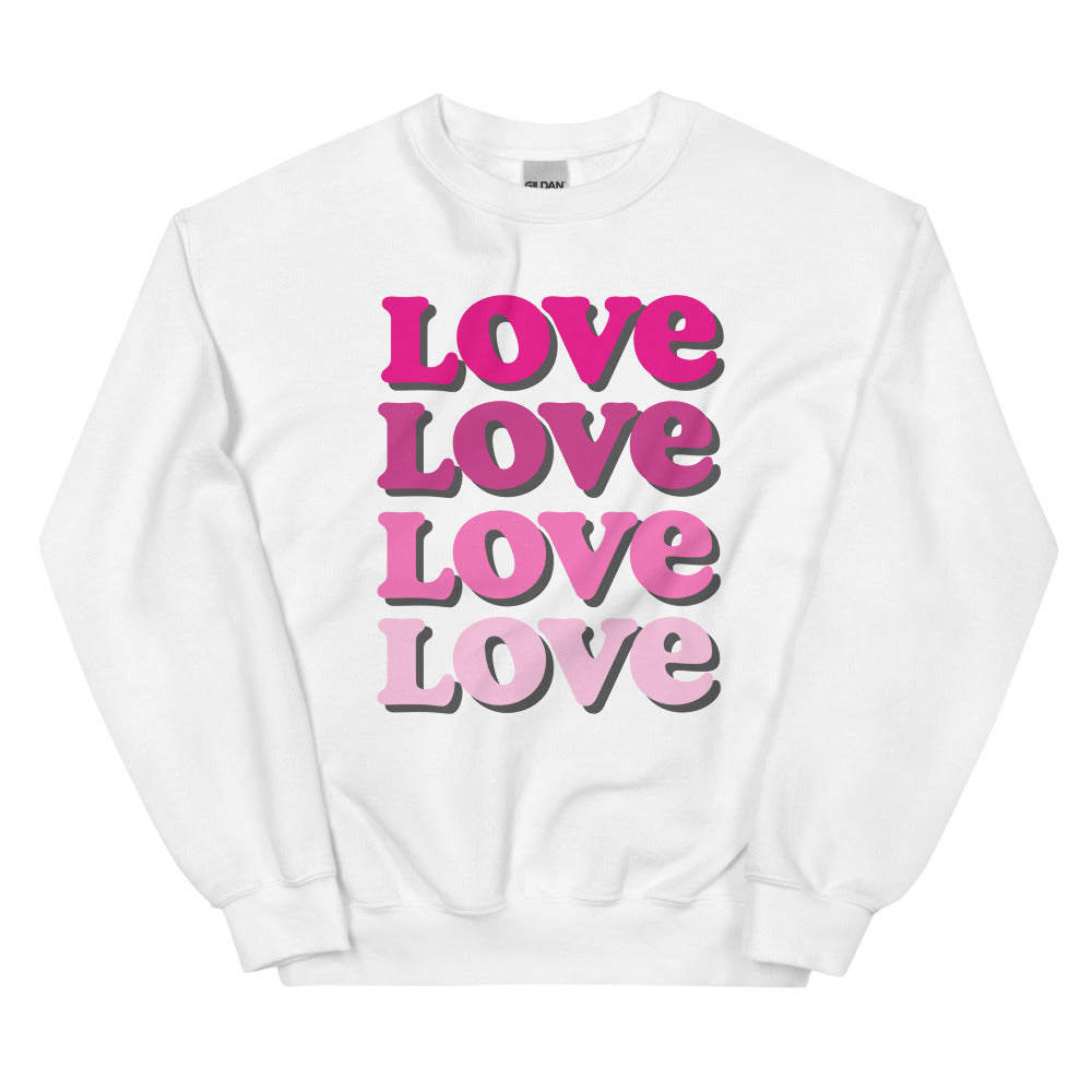 Love  Sweatshirt - DRESS FOR THE KING