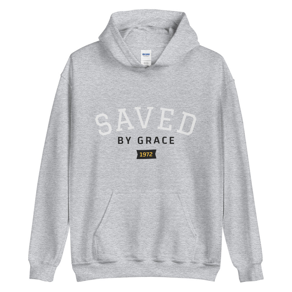 SAVED by Grace Unisex Hoodie - DRESS FOR THE KING