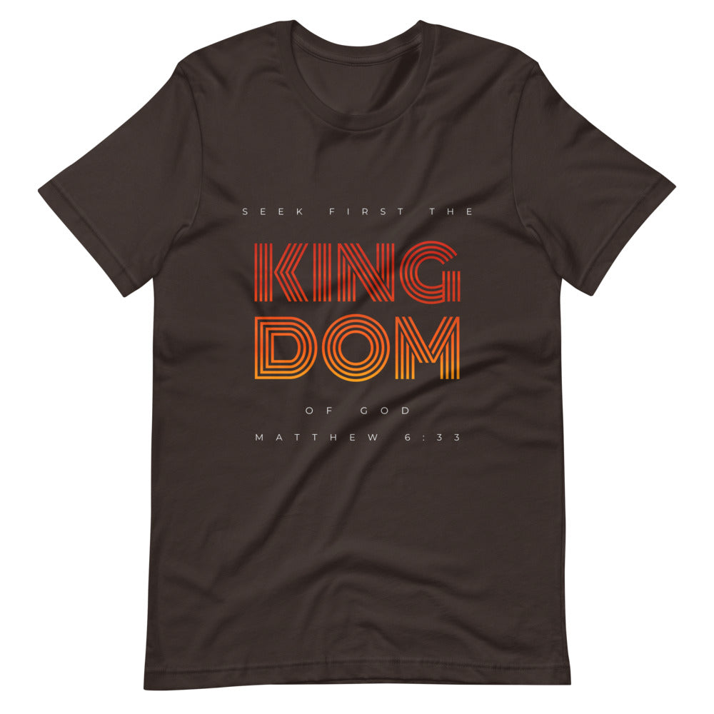 Seek First The Kingdom Limited Edition Short-Sleeve Unisex T-Shirt - DRESS FOR THE KING