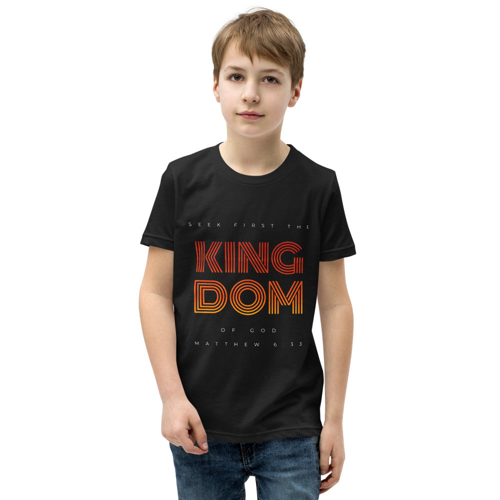 Seek First the Kingdom Youth Short Sleeve T-Shirt - DRESS FOR THE KING